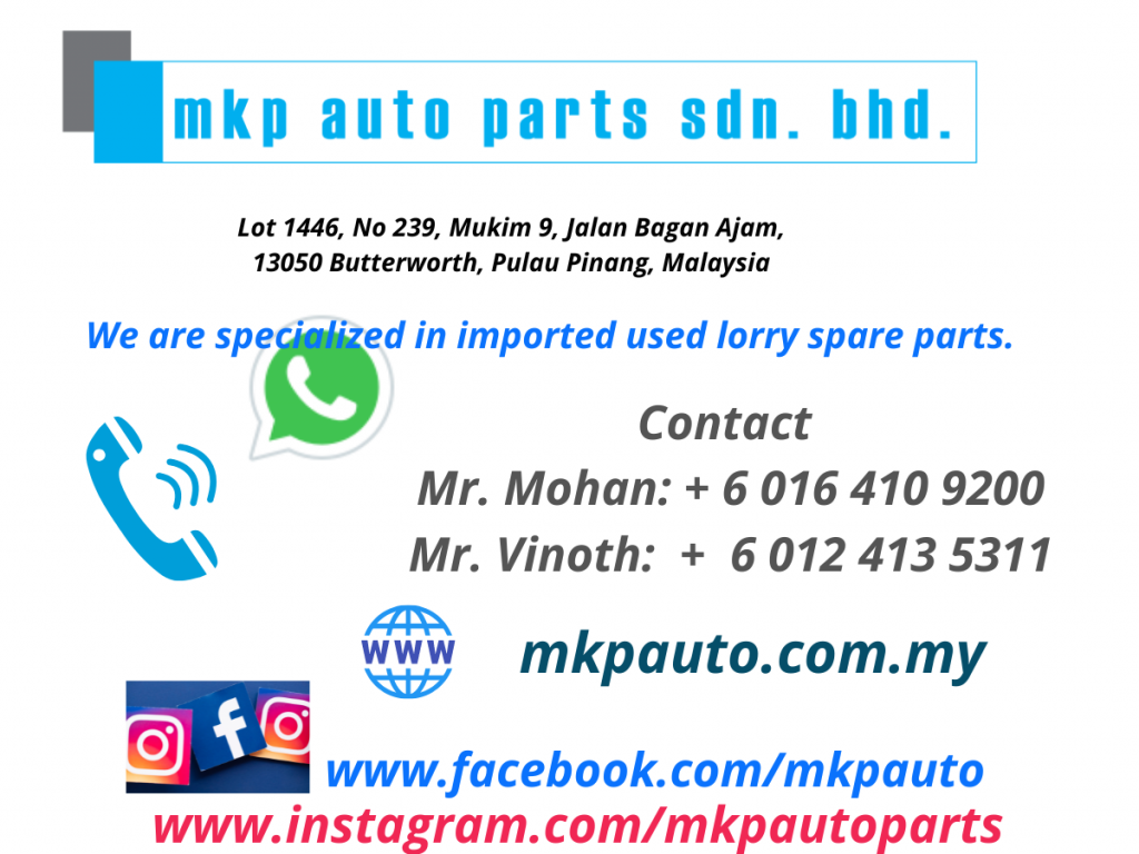 MKP Auto Parts Sdn Bhd-kedai alat ganti lori